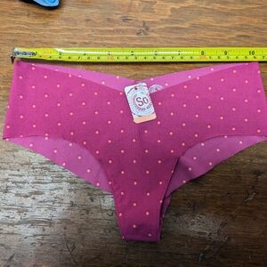 SO microfiber Hipster Cheeky purple pin dot panties Bundle 4/$20 mix match nwt